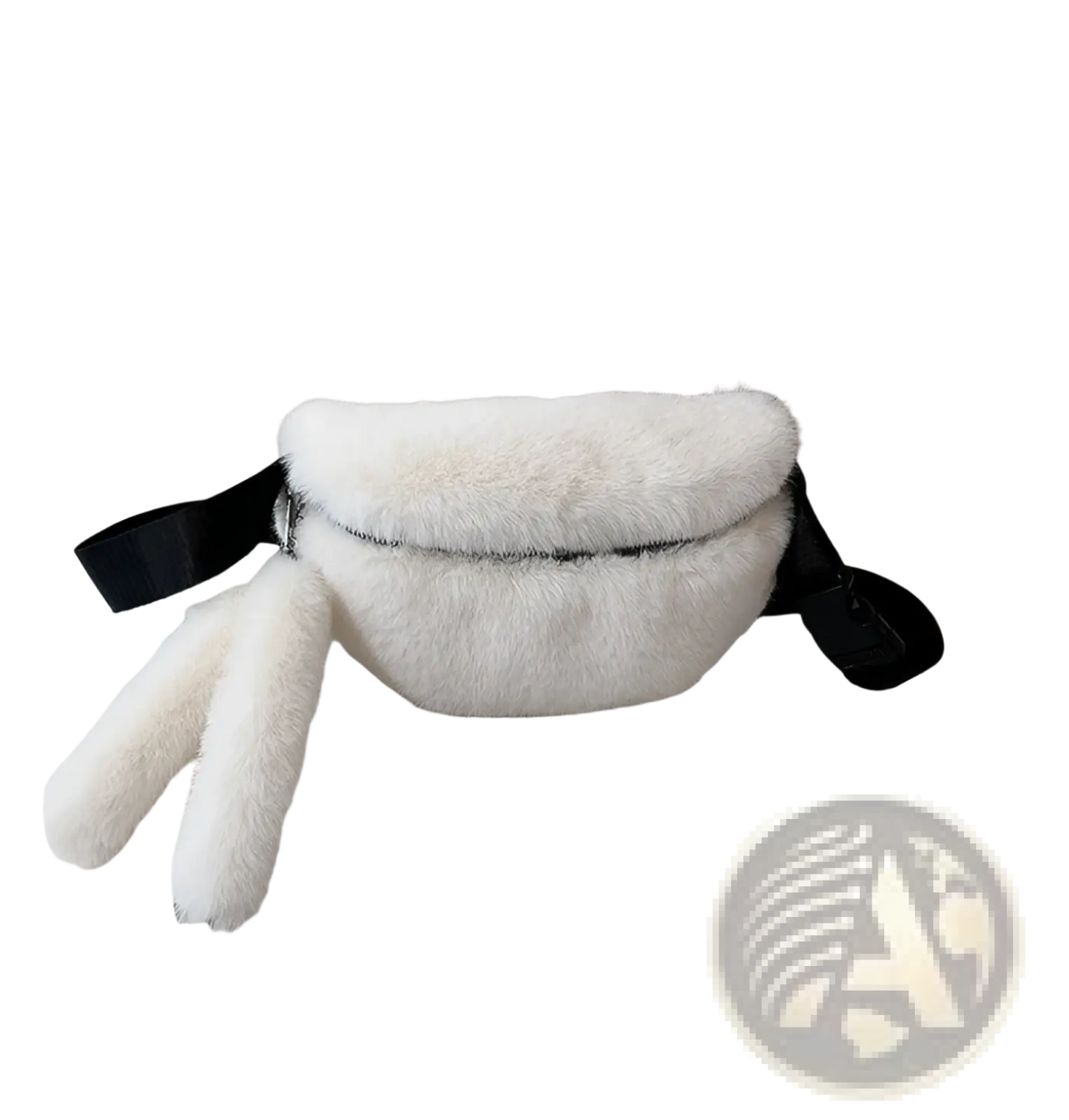 Plush Faux Fur Fanny Pack Crossbody Messenger Bag