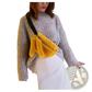 Plush Faux Fur Fanny Pack Crossbody Messenger Bag