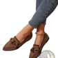 Pointed Flat Pumps Bow Detail Casual Plus Size Shoes