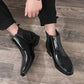 Men's Formal Pointed Toe Leather Chelsea Boots
