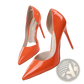 Pointed Toe Patent Leather Stiletto High Heels