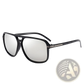 Polarized Blue Mirrored Aviator Sunglasses with Uv Protection