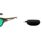 Polarized Oval Camouflage and Mirrored Men's Sport Sunglasses
