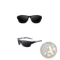 Polarized Oval Camouflage and Mirrored Men's Sport Sunglasses