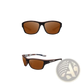 Polarized Oval Camouflage and Mirrored Men's Sport Sunglasses