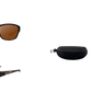 Polarized Oval Camouflage and Mirrored Men's Sport Sunglasses