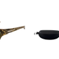 Polarized Oval Camouflage and Mirrored Men's Sport Sunglasses