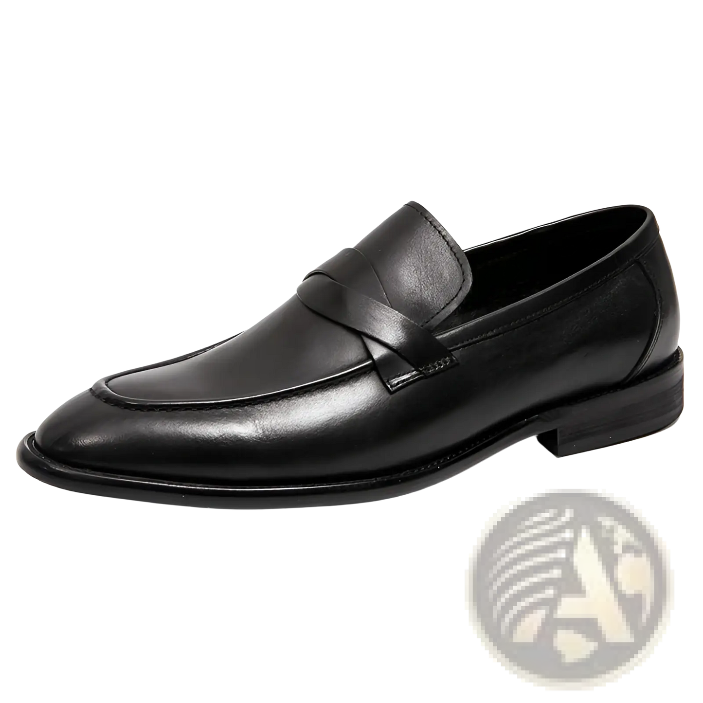 Polished Dark Brown Leather British Loafers