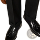 Polished Genuine Leather Tassel Loafers