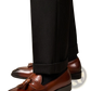 Polished Genuine Leather Tassel Loafers