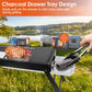 Portable Charcoal Bbq Grill Foldable Stainless Steel Net