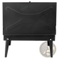 Portable Charcoal Grill 44cm Folding Square Bbq Steel