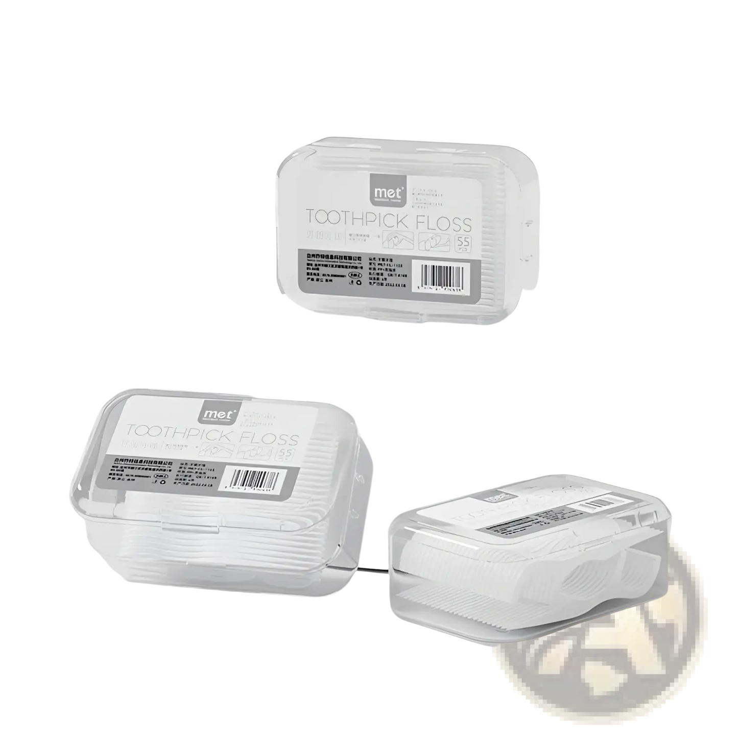 Portable Dental Floss Box Automatic Pop-up Dispenser