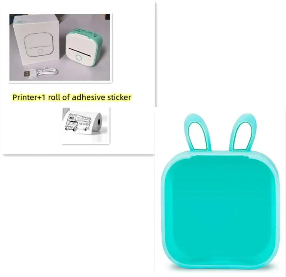 Portable Bluetooth Mini Thermal Label and Photo Printer