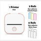 Portable Bluetooth Mini Thermal Label and Photo Printer