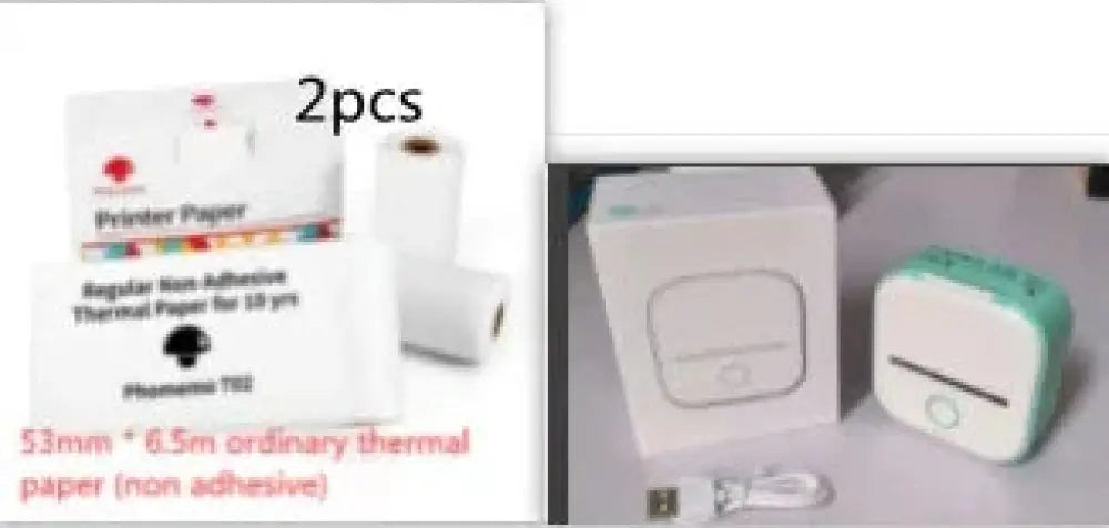 Portable Bluetooth Mini Thermal Label and Photo Printer
