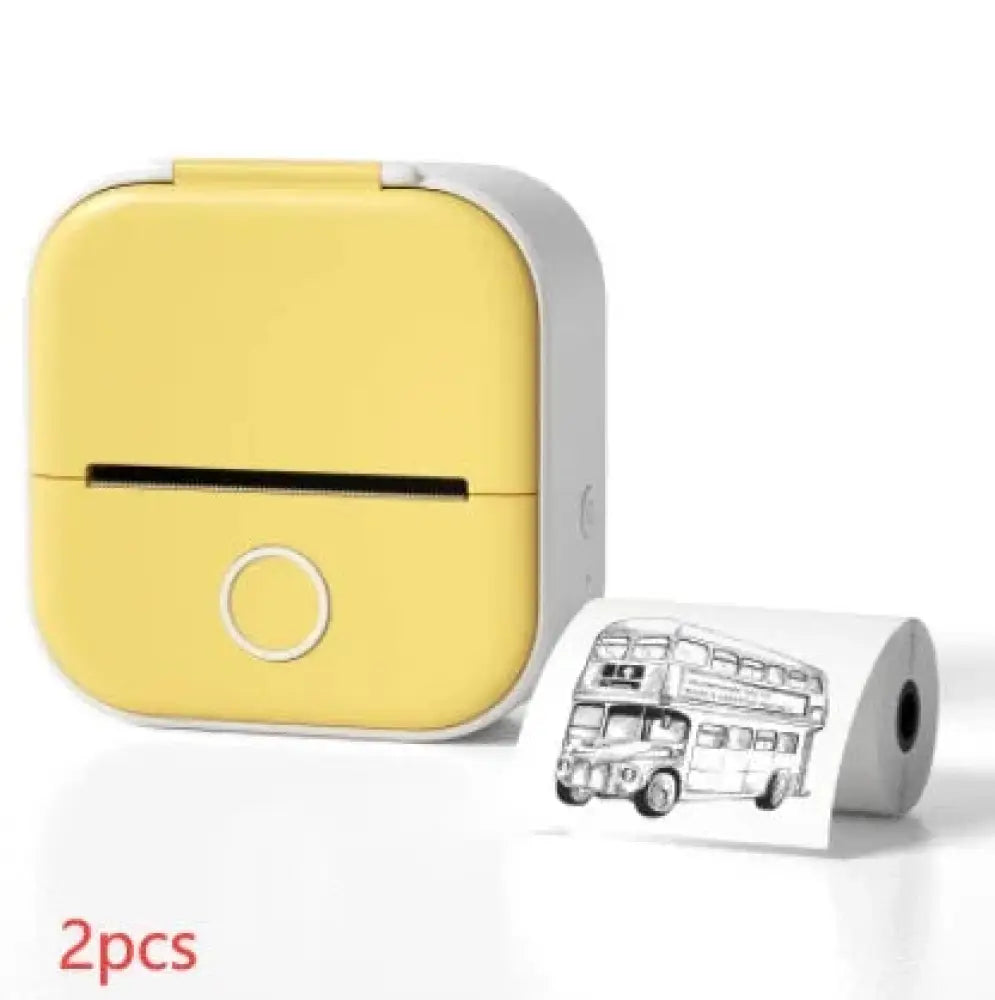 Portable Bluetooth Mini Thermal Label and Photo Printer