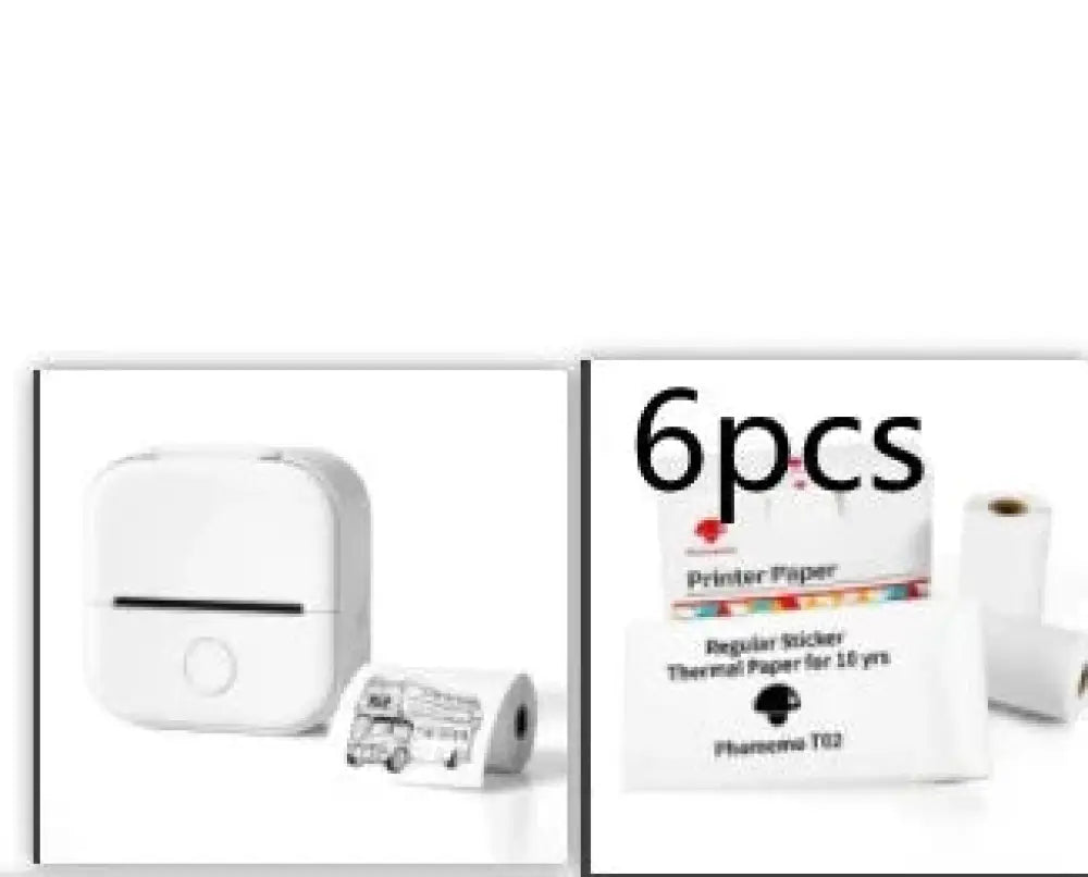 Portable Bluetooth Mini Thermal Label and Photo Printer