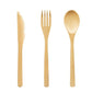 Sustainable Bamboo and Stainless Steel Travel Cutlery Set