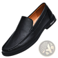 Premium Leather Slip on Loafers with Designer Details