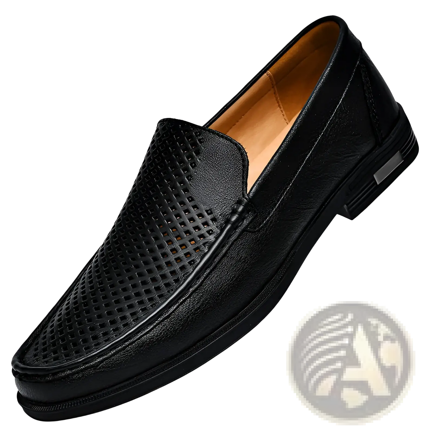 Premium Leather Slip on Loafers with Designer Details