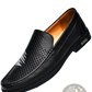 Premium Leather Slip on Loafers with Designer Details