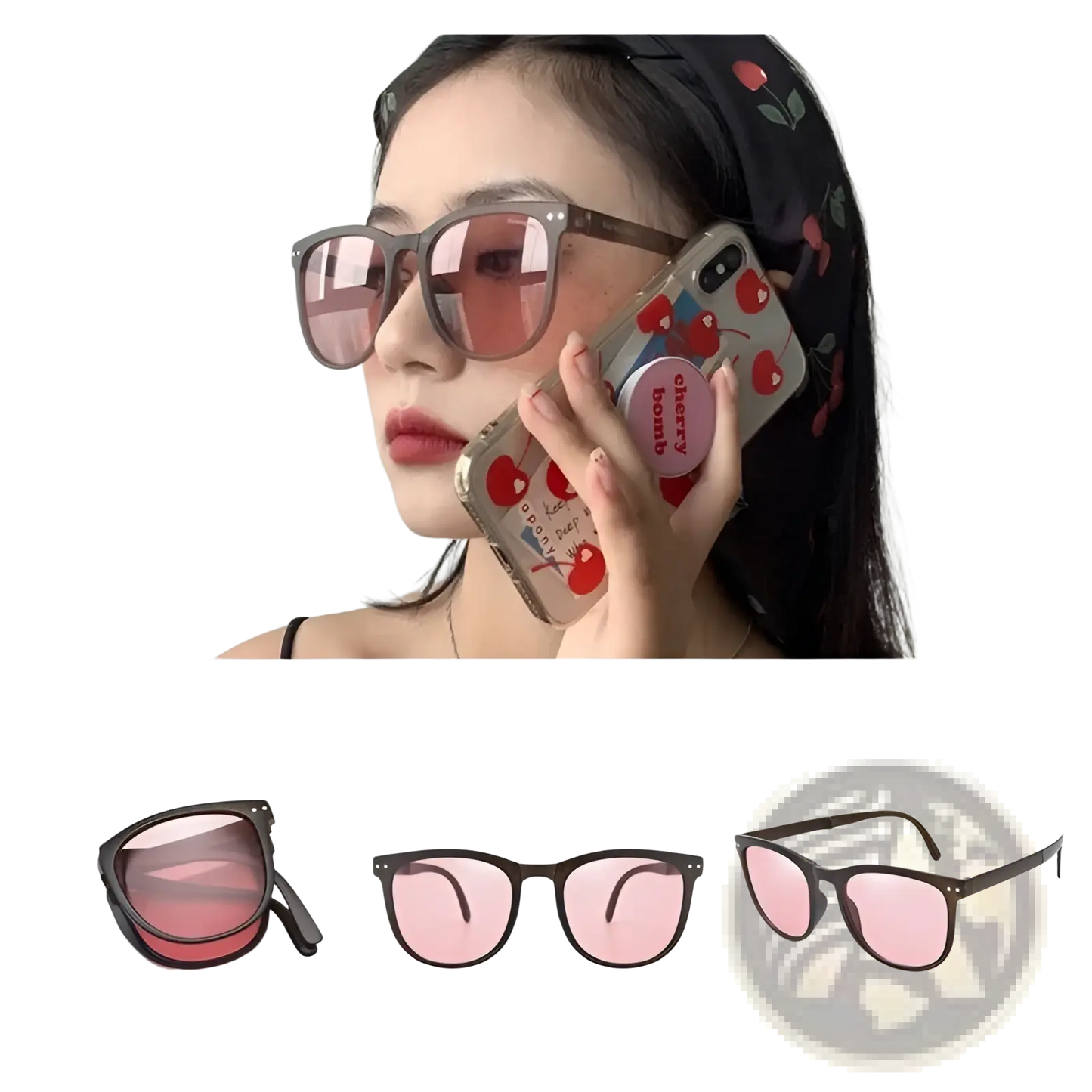 Premium Polarized Folding Sunglasses for Women