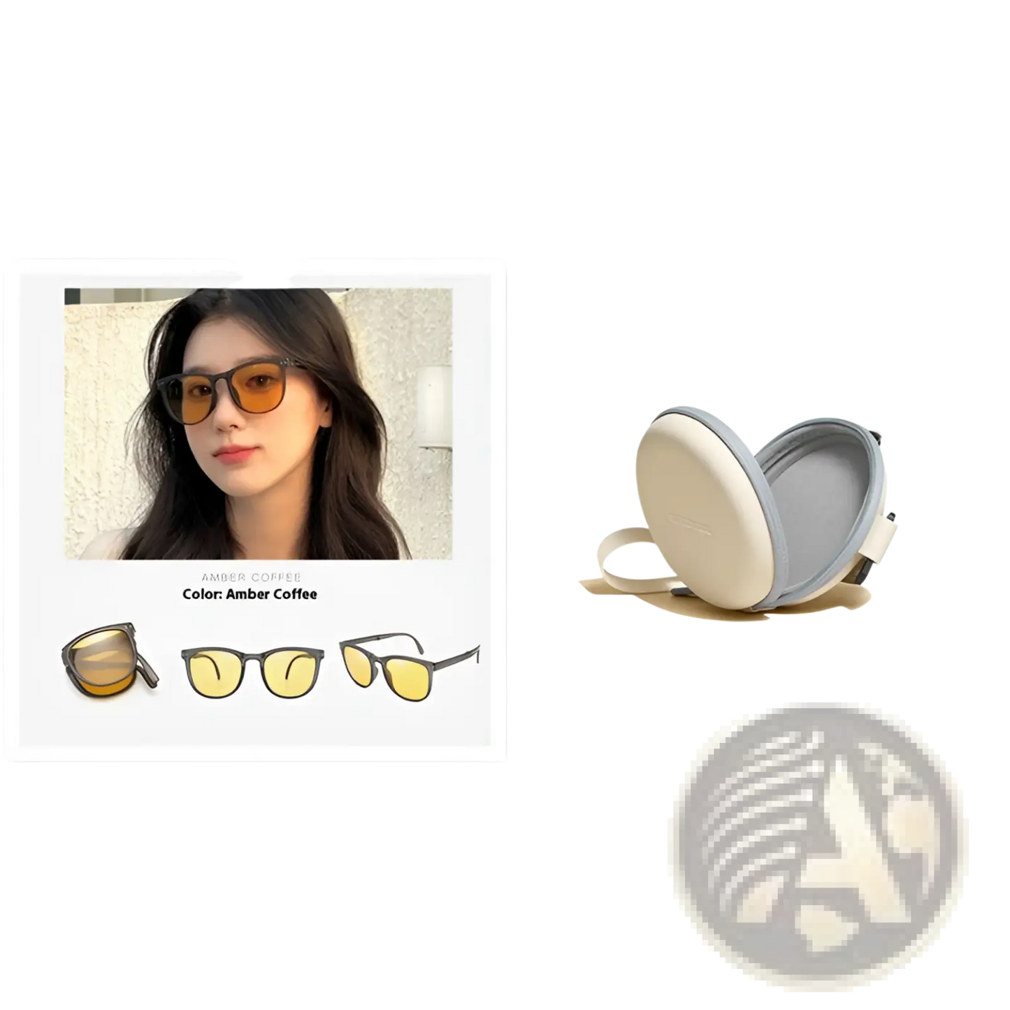 Premium Polarized Folding Sunglasses for Women