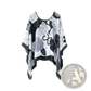 Printed Silk Patterned Pullover Shawl Cape Outerwear