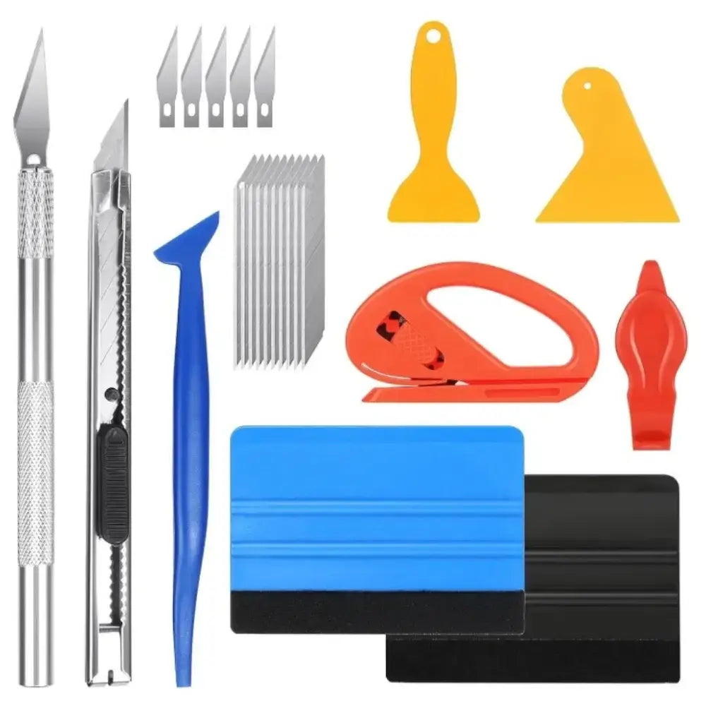 Professional Window Tint and Car Wrap Installation Kit