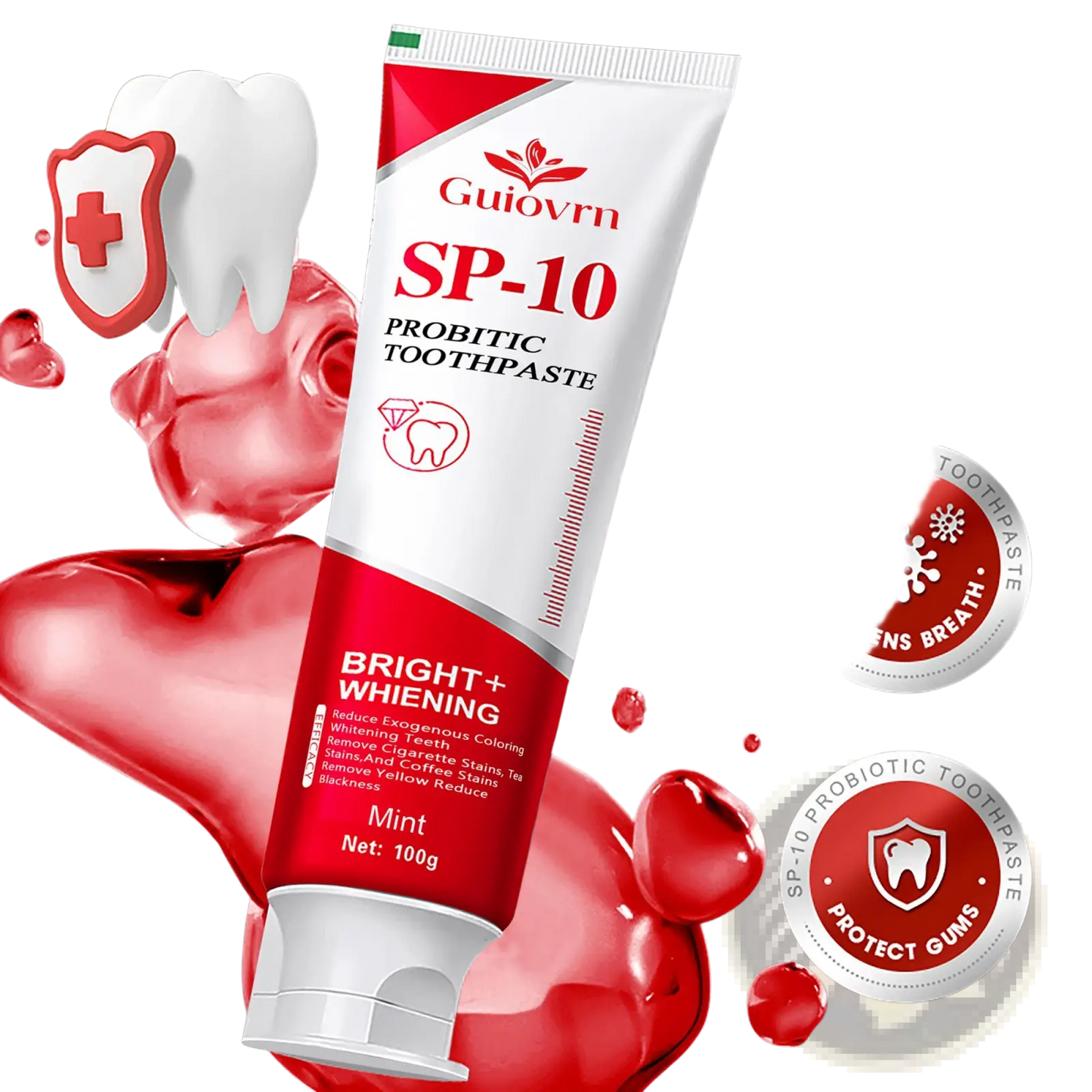 Probiotic Whitening Toothpaste Sp10 Mint 100g 2 Pack