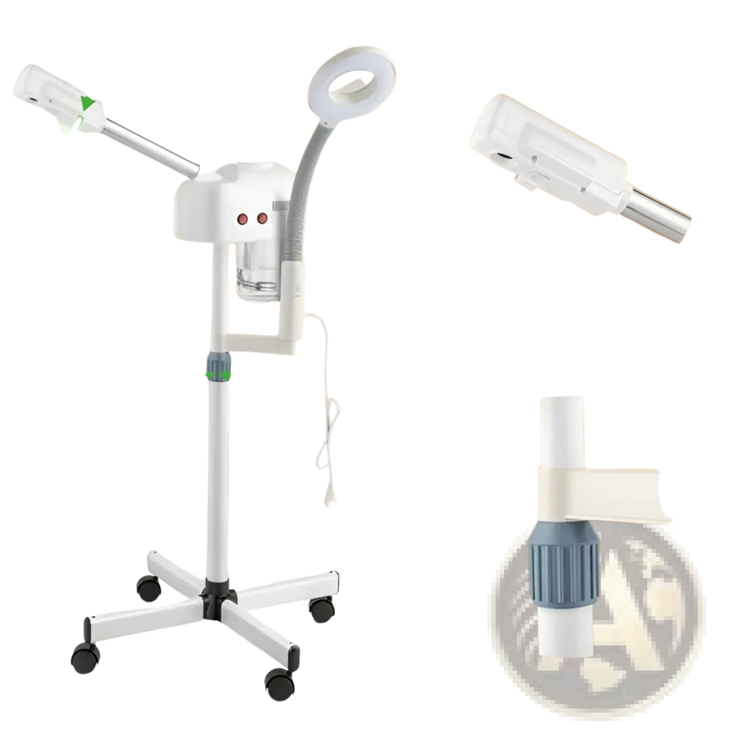 Professional Facial Steamer with 3x Magnifying Lamp