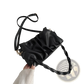 Pu Leather Pleated Crossbody Bag for Women
