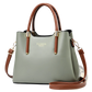 Pu Leather Shoulder Bag with Detachable Strap