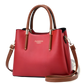 Pu Leather Shoulder Bag with Detachable Strap