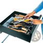 Pull out Cabinet Organizer Carbon Steel Drawer Black