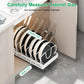 Pull out Pots and Pans Organizer with 8 Dividers