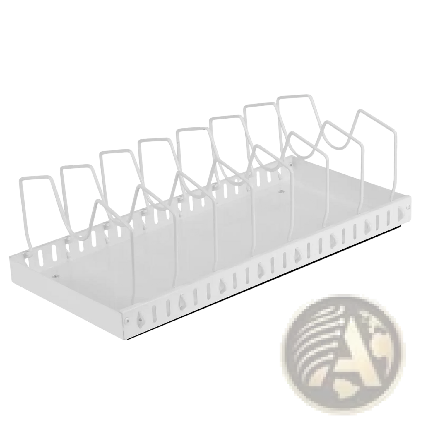 Pull out Pots and Pans Organizer with 8 Dividers