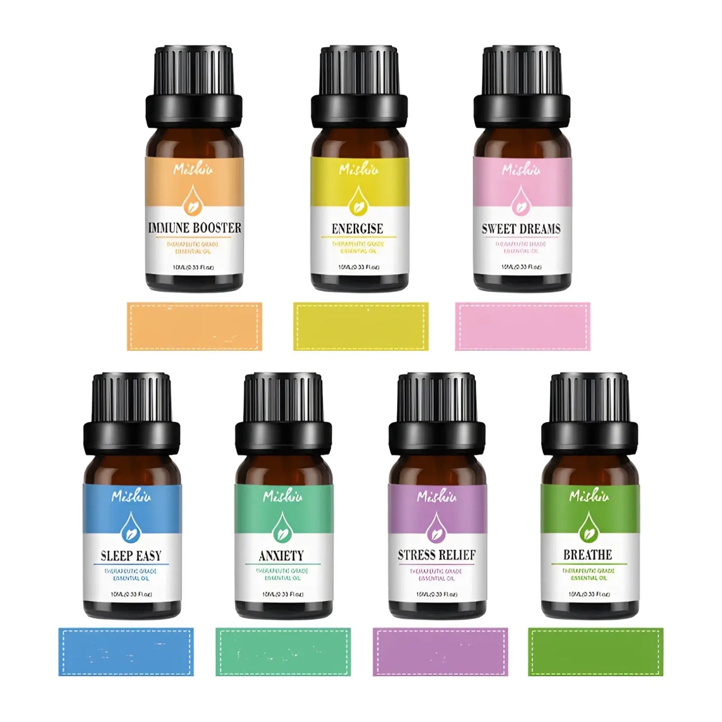 Pure Aromatherapy Essential Oil 10ml Therapeutic Grade