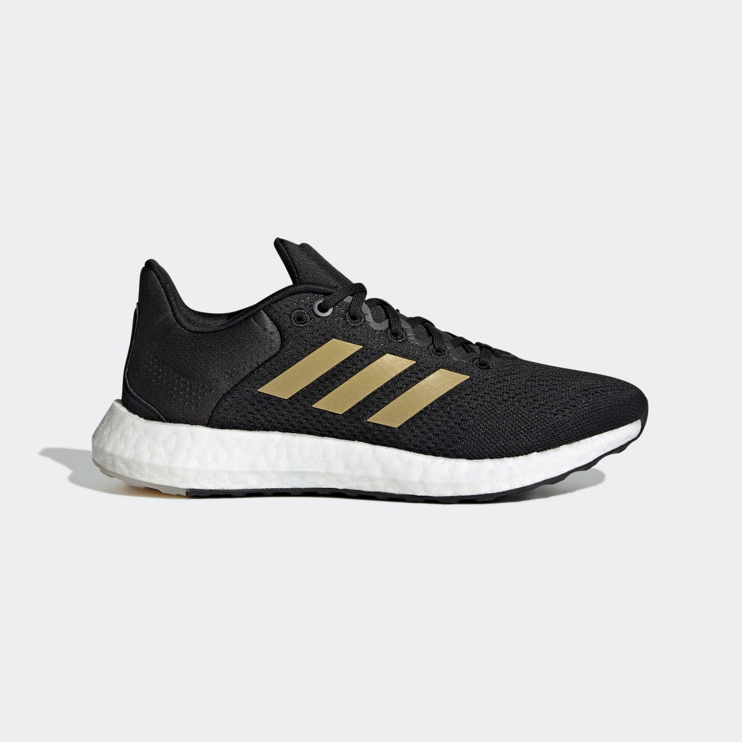 adidas PureBoost 21 Core Black/Gold Met/Grey Size 8