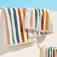 Oversized Striped Border Cabana Beach Towel - Santa Cruz