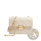 Quilted Crossbody Bag with Gold Chain Strap