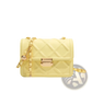 Quilted Crossbody Bag with Gold Chain Strap