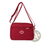 Quilted Crossbody Bag with Gold Hardware and Strap