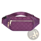 Quilted Crossbody Fanny Pack for Women and Sports