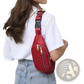 Quilted Crossbody Fanny Pack for Women and Sports