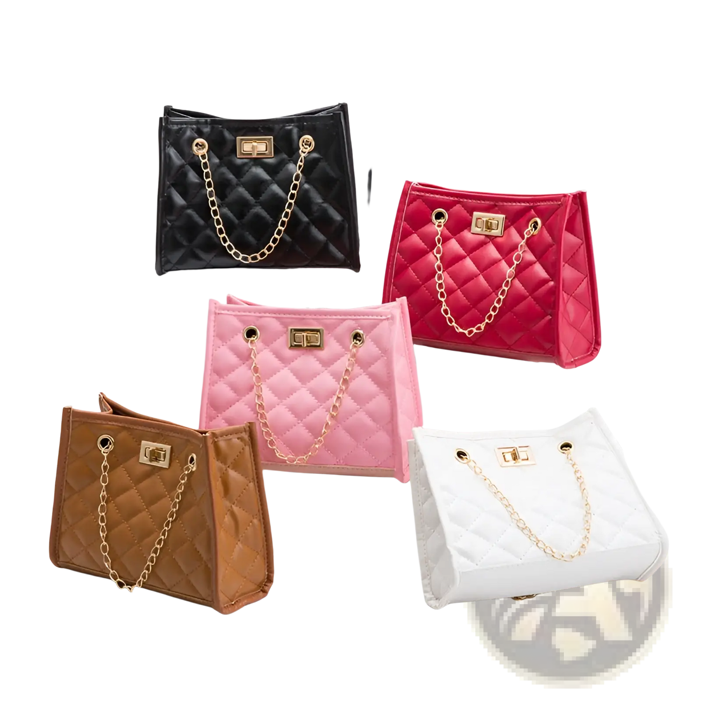 Quilted Mini Chain Shoulder Bag Rhombus Small Square Bag