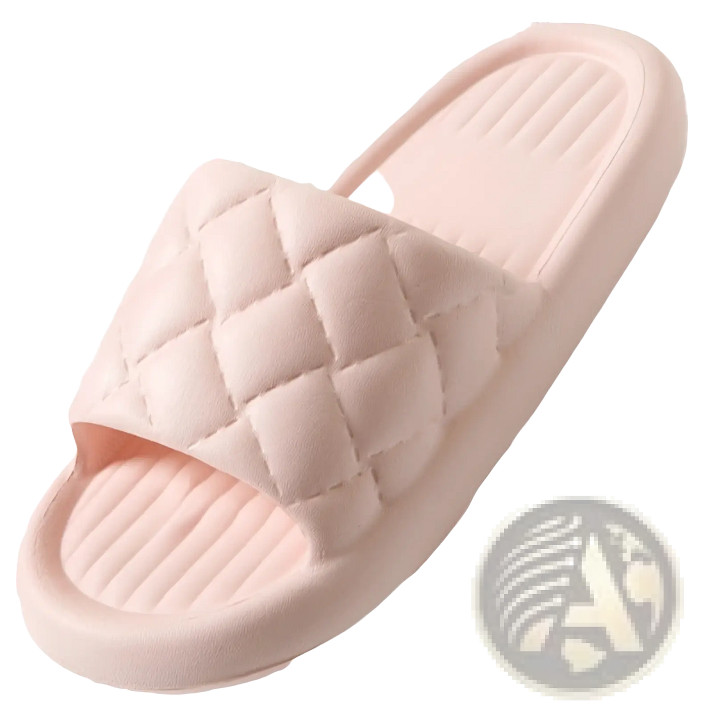 Quilted Non Slip Lightweight Home Slide Sandals