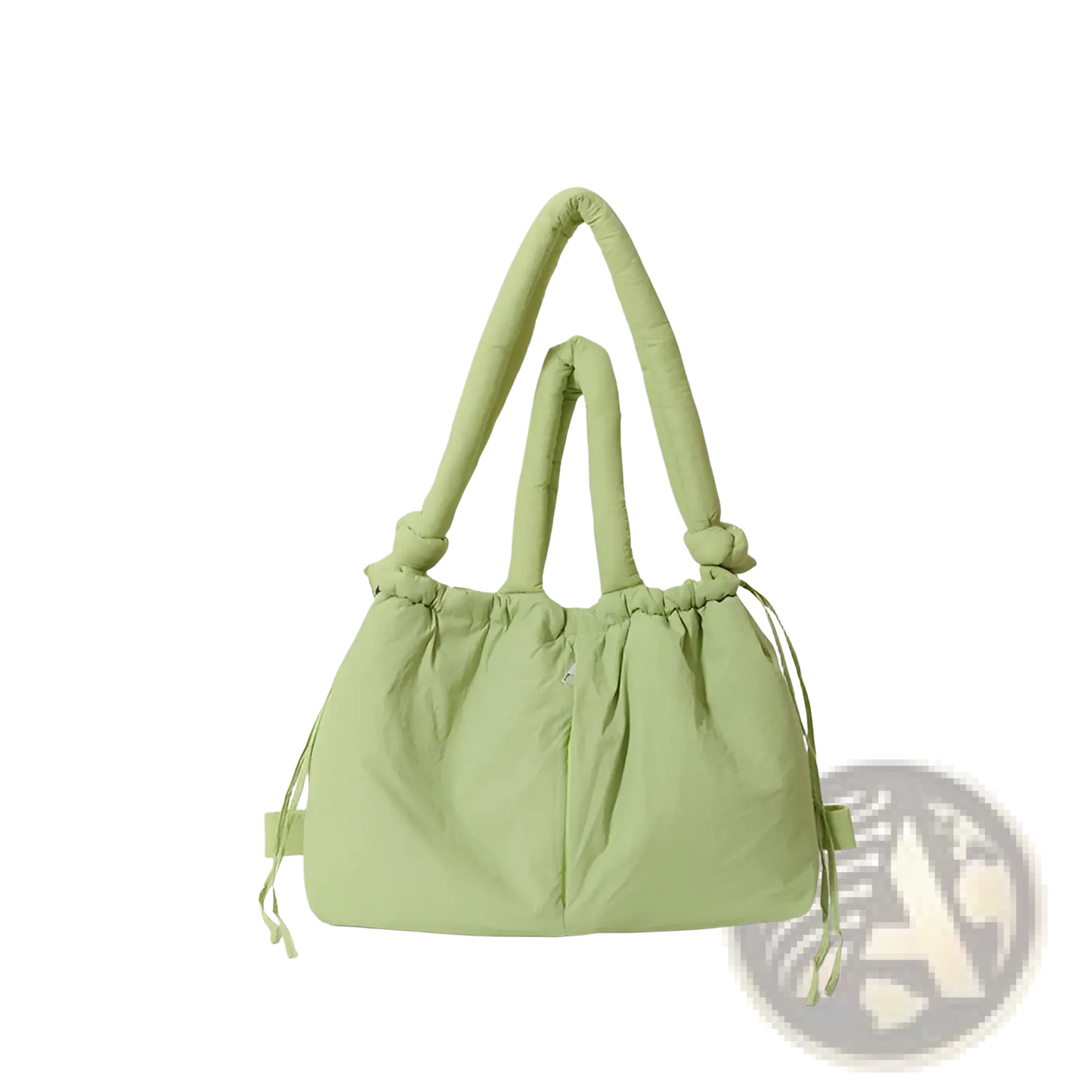 Quilted Puffer Tote Bag Lightweight Nylon Shoulder Bag
