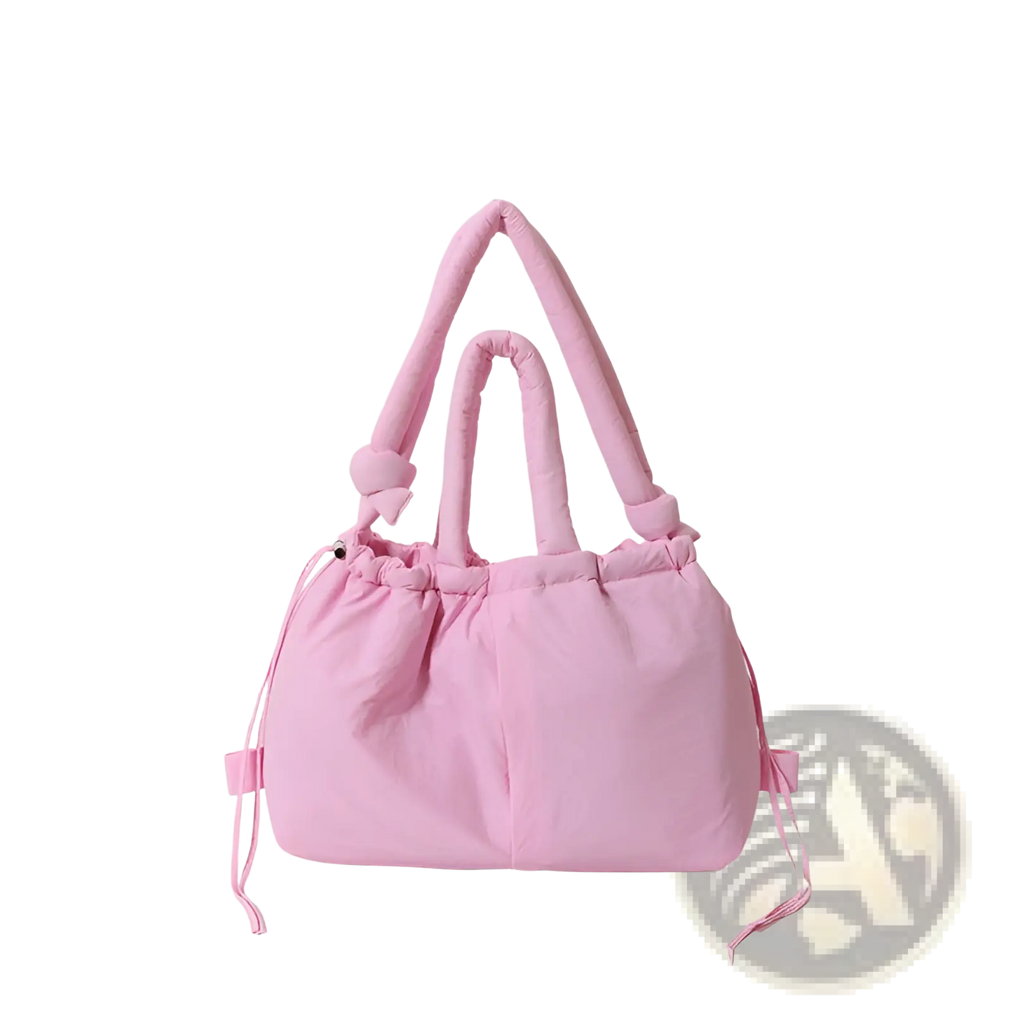 Quilted Puffer Tote Bag Lightweight Nylon Shoulder Bag